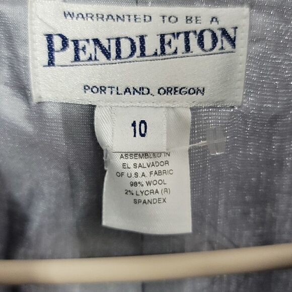 Pendleton Gray Wool Blazer  - Picture 11 of 11